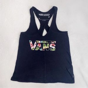 ⭐️3/$20⭐️ Black Vans Racerback Tank Top